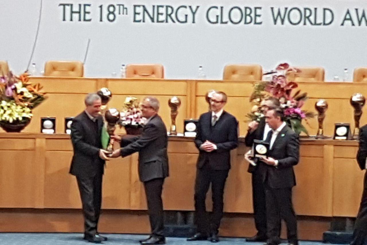 شرکت مس، معتبرترین جایزه محیط‌زیستی جهان را دریافت کرد