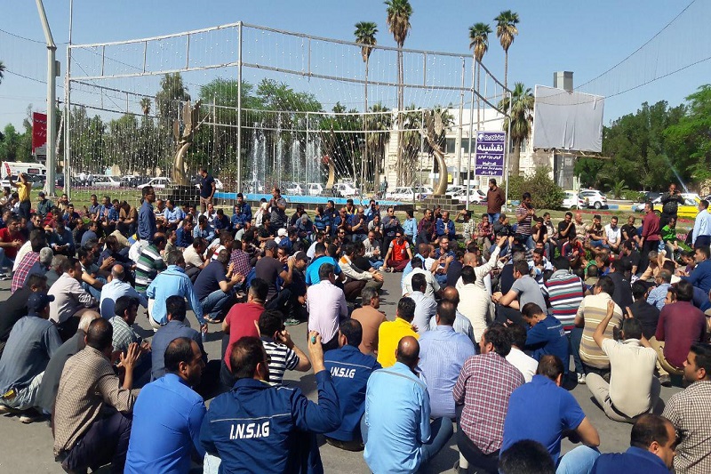 کارگران گروه ملی خواستار آزادی همکاران بازداشتی خود شدند