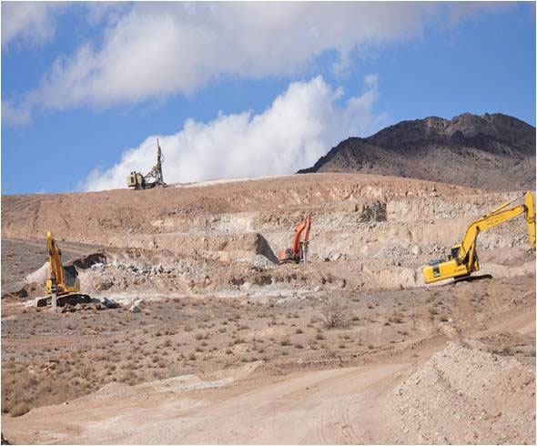معدن چاه فیروزه با سرمایه ۴۵۰ میلیارد تومانی در مسیر راه اندازی قرار گرفت