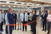 افتتاح ساختمان کنترل زمان و سردرب ورودی شماره یک شرکت فولاد خوزستان