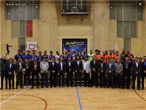 قهرمانی تیم پیمانکاران الف در دومین دوره مسابقات فوتسال جام رمضان فولاد مبارکه