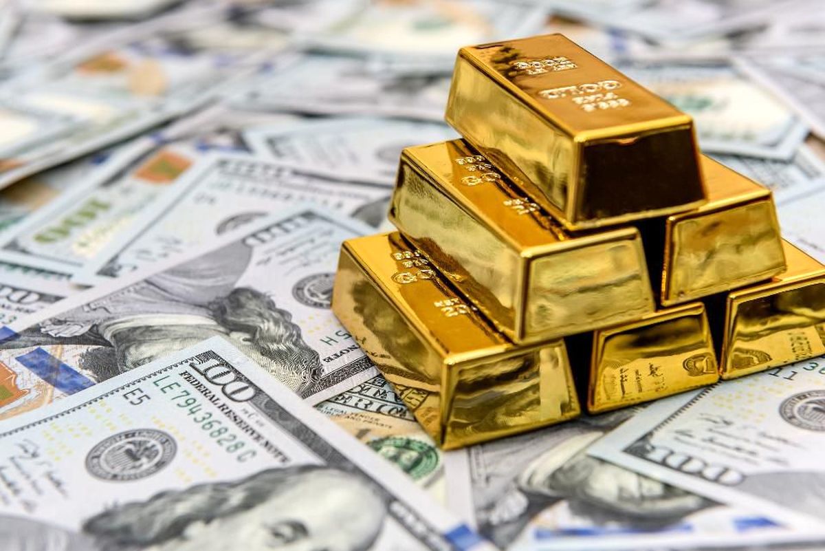 کاهش قیمت طلا در پی صعود دلار