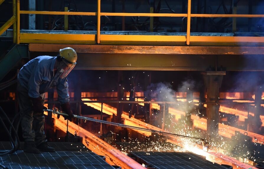 روند رو به بهبود تولید فولاد جهان عرب