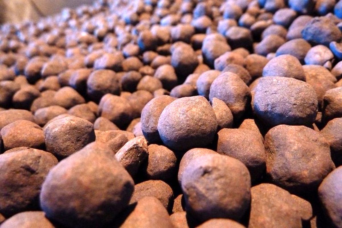 عرضه ۹۱۰ هزارتن گندله سنگ‌آهن در بورس کالا