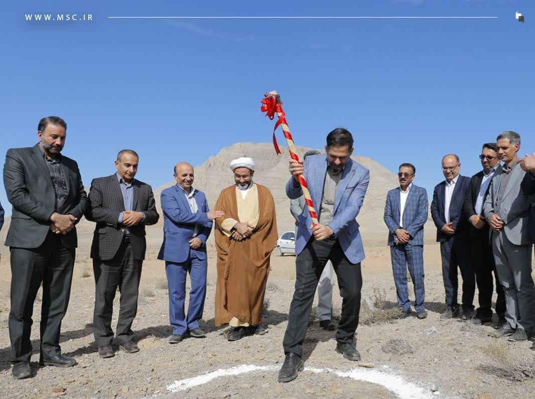 عملیات کاشت ۳۰۰ هکتاری بذر دیم با مشارکت فولاد مبارکه کلنگ‌زنی شد