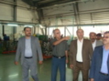 بازديد مديران شركت شهركهاي صنعتي سمنان از شهرك صنعتي پرند