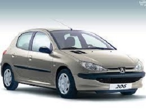 206 تيپ دو وارد مدار توليد مي شود