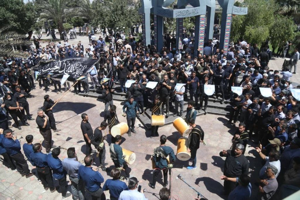 اجتماع بزرگ عزاداران حسيني در گلگهر برگزار شد