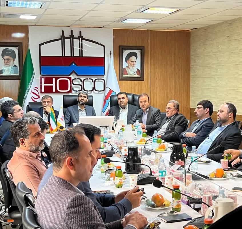 ميزباني فولاد هرمزگان از ششصد و پنجاهمين جلسه کارگروه تسهيل و رفع موانع توليد استان هرمزگان