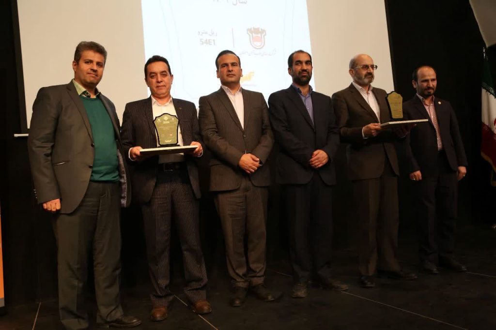 ريل متروي ذوب آهن اصفهان ، نوآوري برتر سال شد