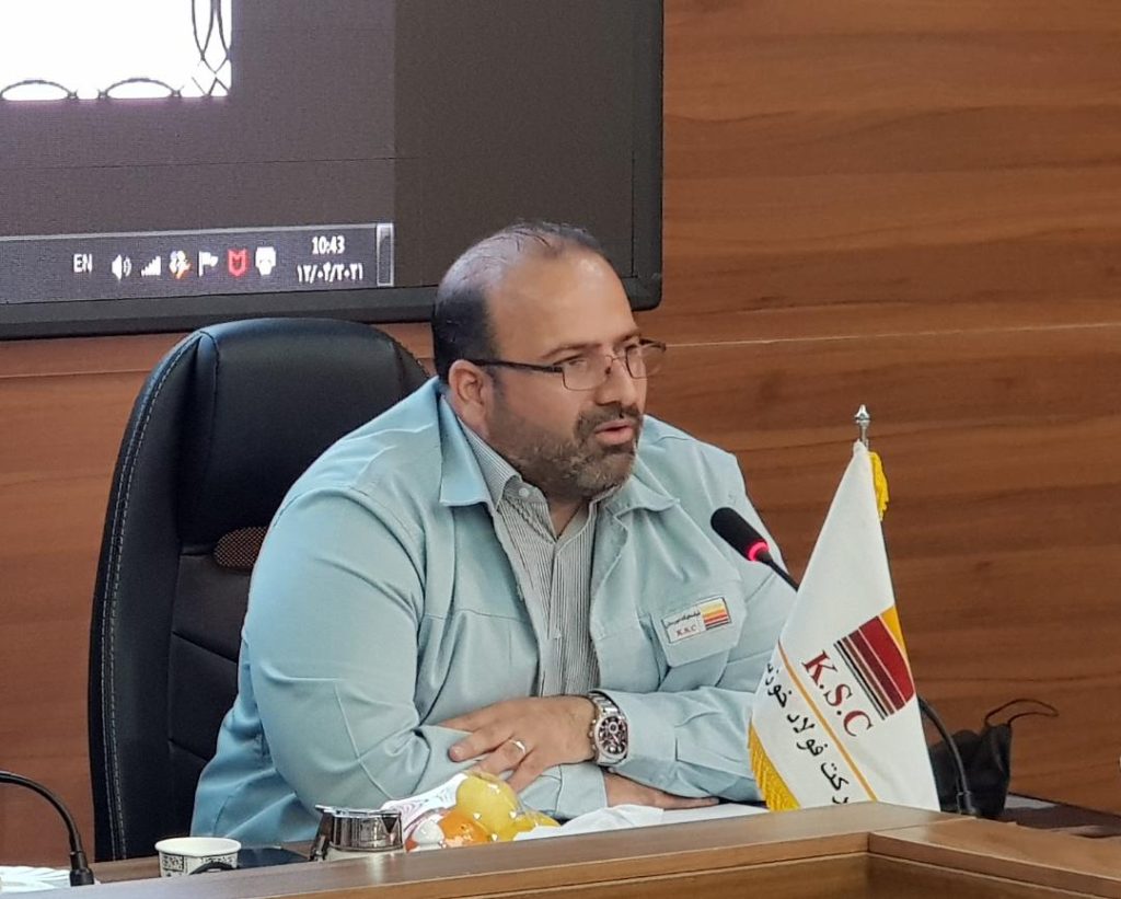 رشد 20 درصدي صادرات فولاد مياني در شرکت فولاد خوزستان