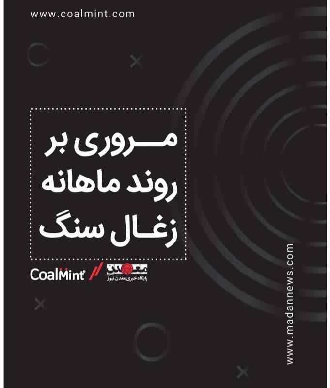 گزارش روند ماهانه زغالسنگ