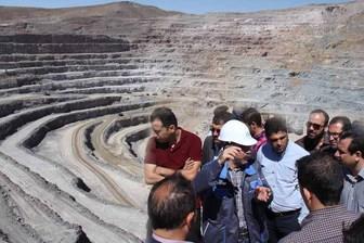 برگزاري تور صنعتي مجتمع سرب و روي انگوران