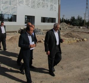 بازديد معاون وزير صنعت ، معدن و تجارت از شهرك صنعتي يزد