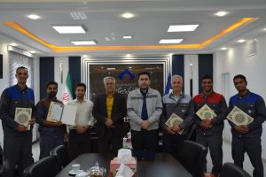 تقدیر مدیر مجتمع فروکروم جغتای از تیم آتش‌نشانی مجتمع