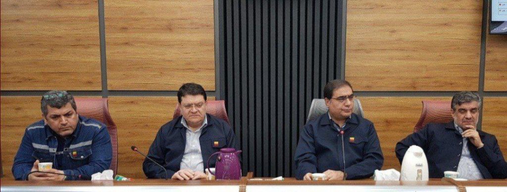 معرفی برترینهای HSE گروه فولاد خوزستان در جلسه کمیته عالی