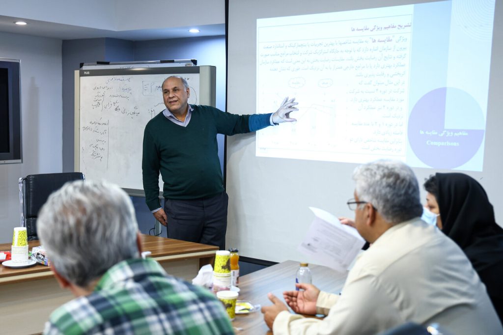 برگزاری دوره آشنایی با مدل جایزه بهرهوری معادن و صنایع معدنی در شرکت مس