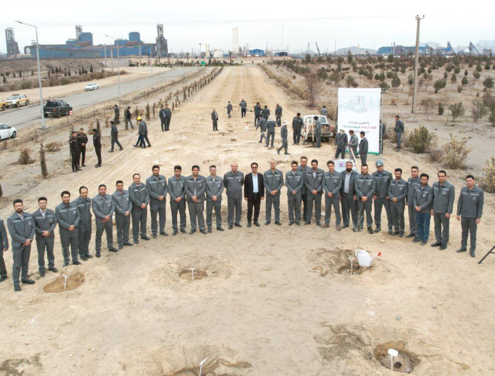 رویداد «فولاد آراسته، طبیعت ماندگار» در شرکت توسعه آهن و فولاد گلگهر برگزار شد