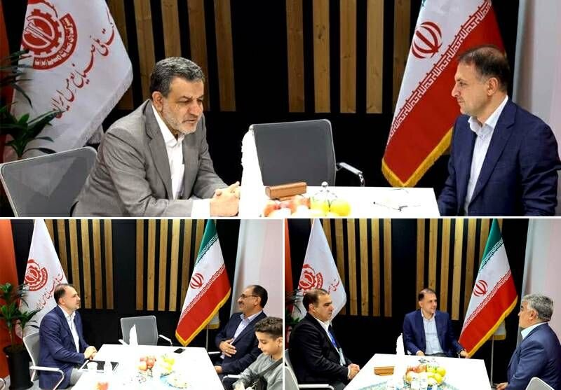 مدیرعامل شرکت ملی مس در ایراناکسپو با فعالان صنعتی، معدنی و تولیدی و سرمایهگذاران دیدار کرد