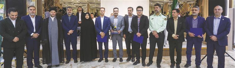 کسب تندیس «مدیر نمونه در تعالی ایمنی، بهداشت و حفاظت از نیروی کار» توسط فولاد مبارکه