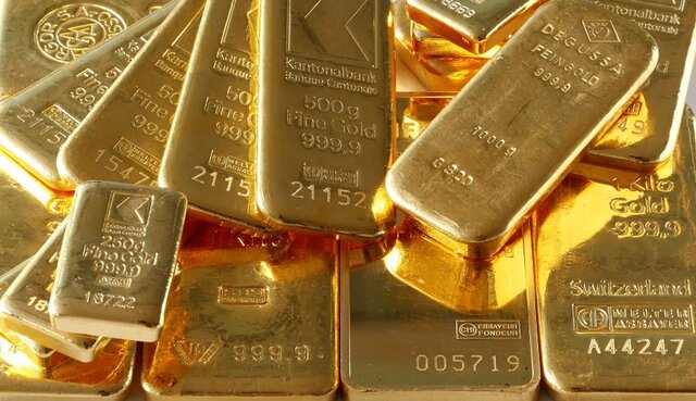 افزایش قیمت طلا در بازار جهانی به دنبال کاهش ارزش دلار