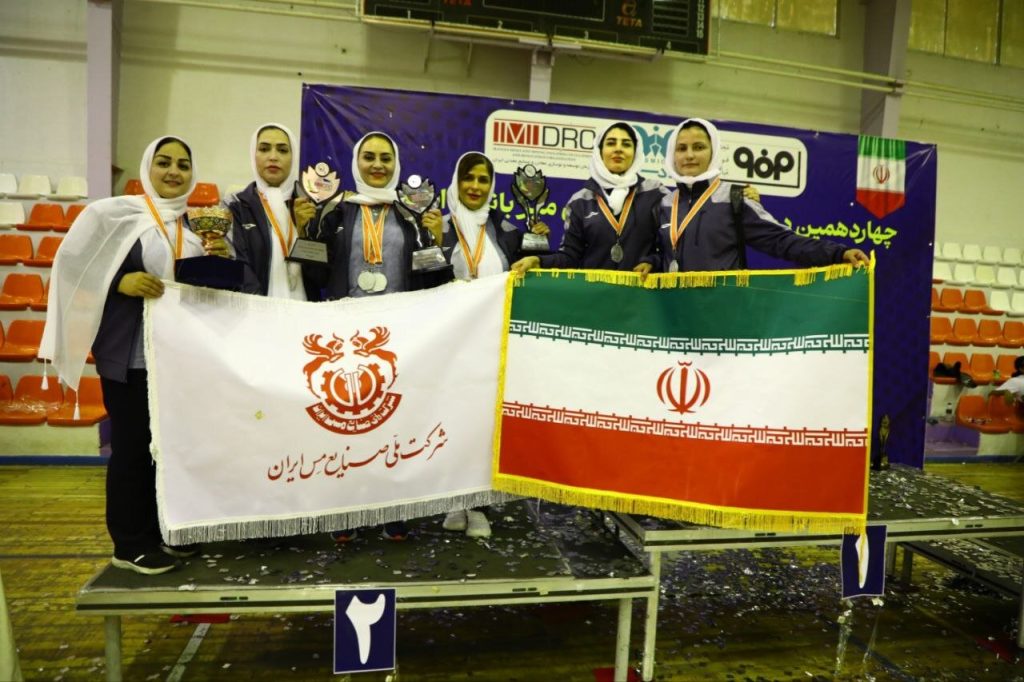 نایب قهرمانی تیم تنیس روی میز بانوان شرکت «ملی مس» در رقابتهای ایمیدرو