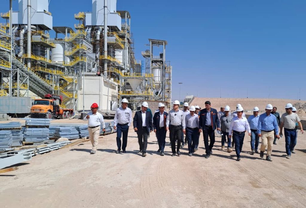 بازدید مدیرعامل شرکت مس از طرحهای توسعهای مجتمع شهربابک