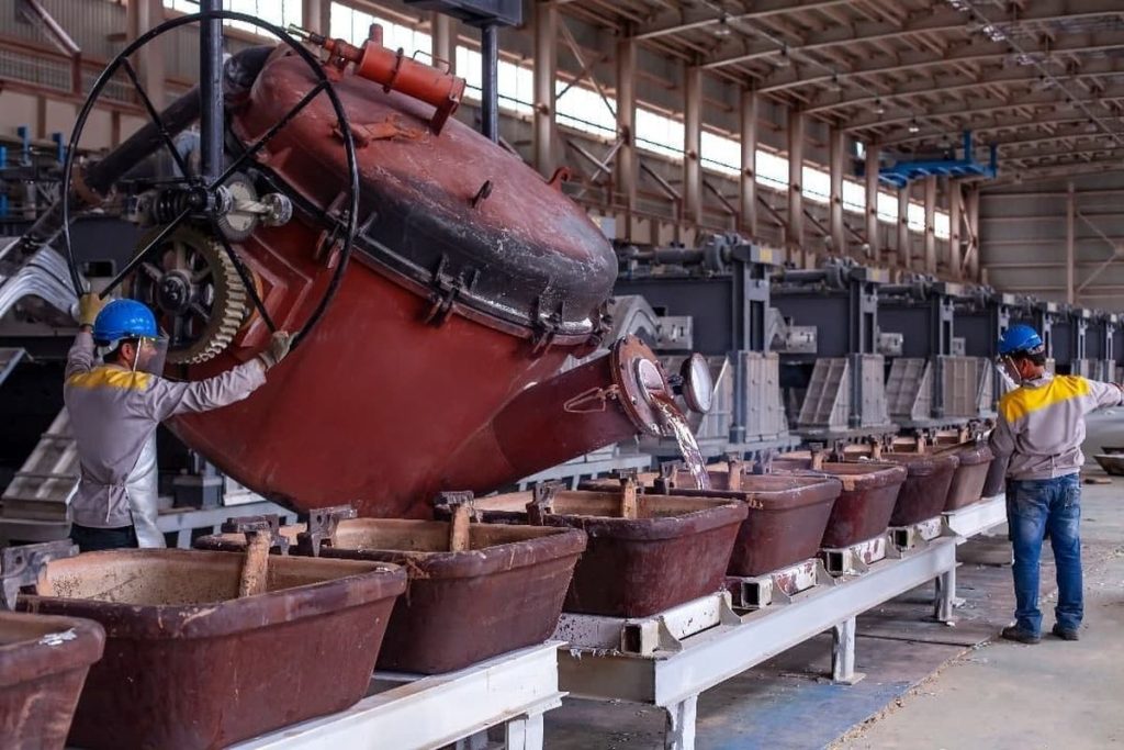 تولید بیش از ۲۵۰ هزار تن شمش آلومینیوم