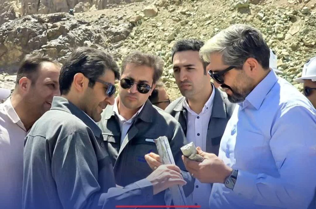 بازدید مدیرعامل گهرزمین از معدن مس زاهدان