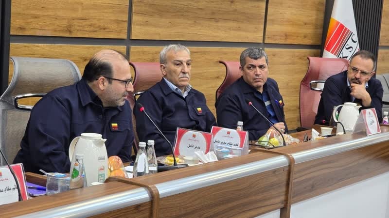 بررسی بحران انرژی و پروژههای داخلی در پنجمین جلسه کمیته راهبری فولاد خوزستان