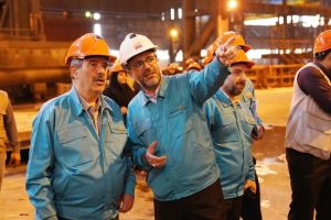 فولاد کاوه جنوب کیش نماد اقتصاد مقاومتی در کشور