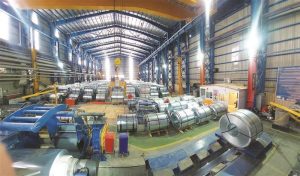 تولید ورق گالوانیزه با ضخامت 0.28 میلی‌متر در كارخانه شماره ۲ شركت ورق‌خودرو