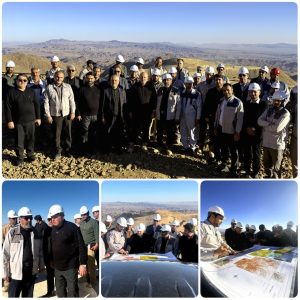 مدیرعامل گروه سرمایه‌گذاری غدیر از کارخانه طلای خونیک بازدید کرد