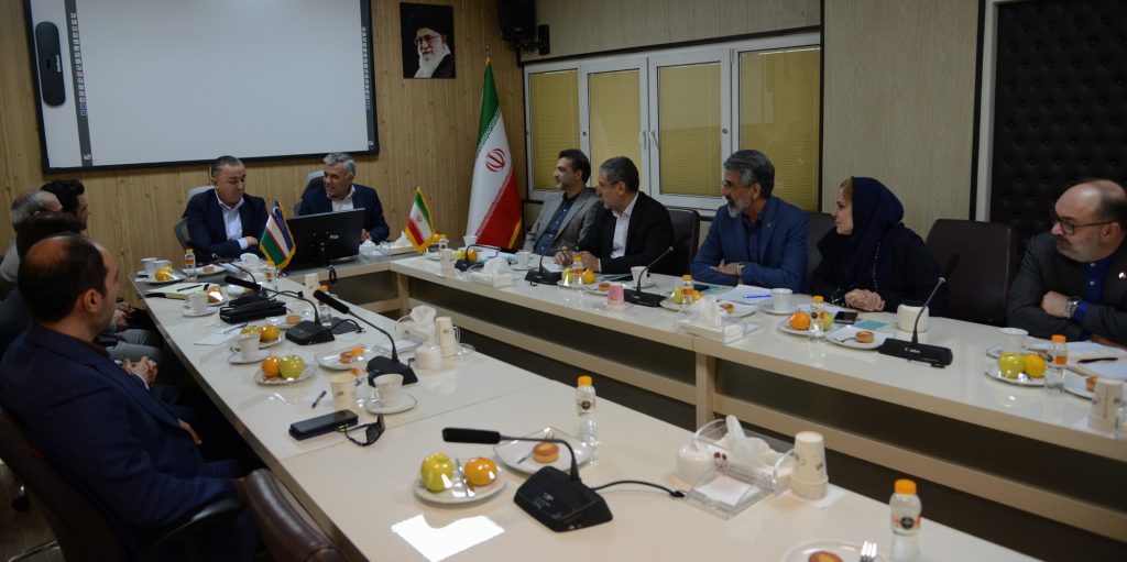 دیدار هیئت ازبکستانی با رئیس سازمان زمینشناسی و بررسی زمینههای همکاری مشترک