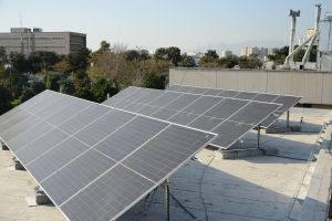 پژوهشکده علوم زمین به نیروگاه خورشیدی مجهز شد