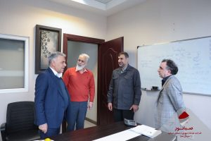 دیدار مدیرعامل صبانور با کارکنان به مناسبت میلاد حضرت علی(ع) و روز پدر