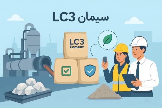 سیمان نسل جدید با کاهش ۴۰ درصدی CO₂ و قیمت تمامشده پایینتر