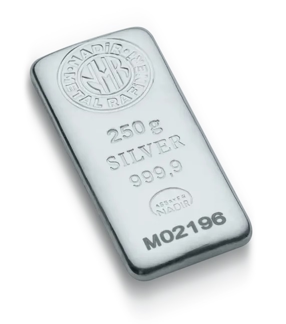 معامله ۸۸۸ کیلوگرم شمش نقره در بورس کالا