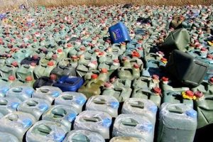 کشف بیش از ۳۴ هزار لیتر نفتگاز قاچاق در یکی از معادن قروه