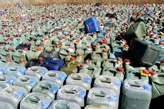 کشف بیش از ۳۴ هزار لیتر نفتگاز قاچاق در یکی از معادن قروه