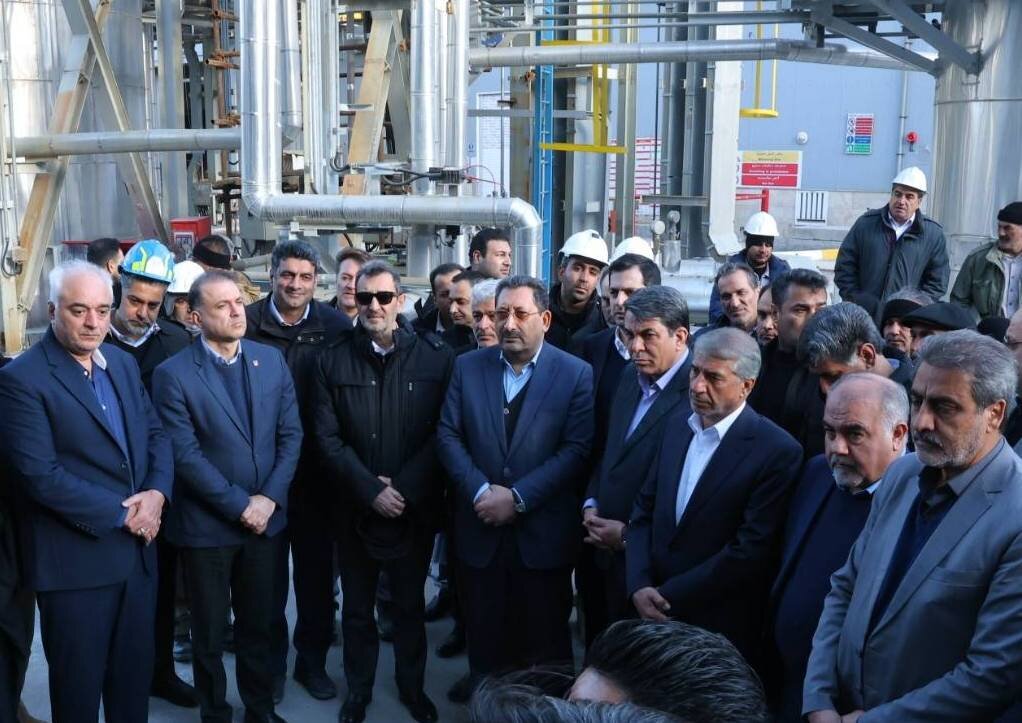 افتتاح کارخانه تصفیه پساب اسید سرچشمه با حضور وزیر صمت