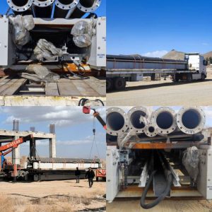 ورود نخستین فیلتر پرس‌های چینی به مدار آبگیری مجتمع طلای موته