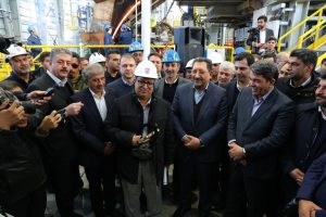 کارخانه تولید مفتول مسی سرچشمه با حضور وزیر صمت افتتاح شد