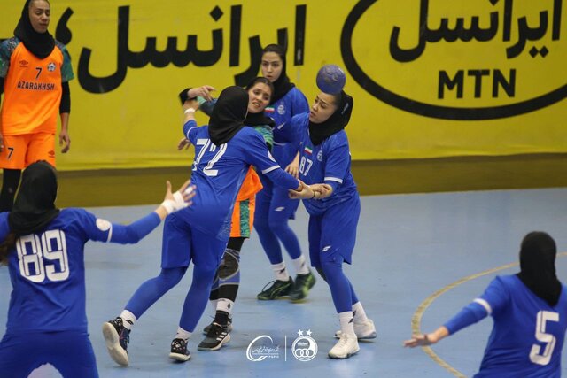 ادامه صدرنشینی سپاهان در لیگ برتر هندبال زنان